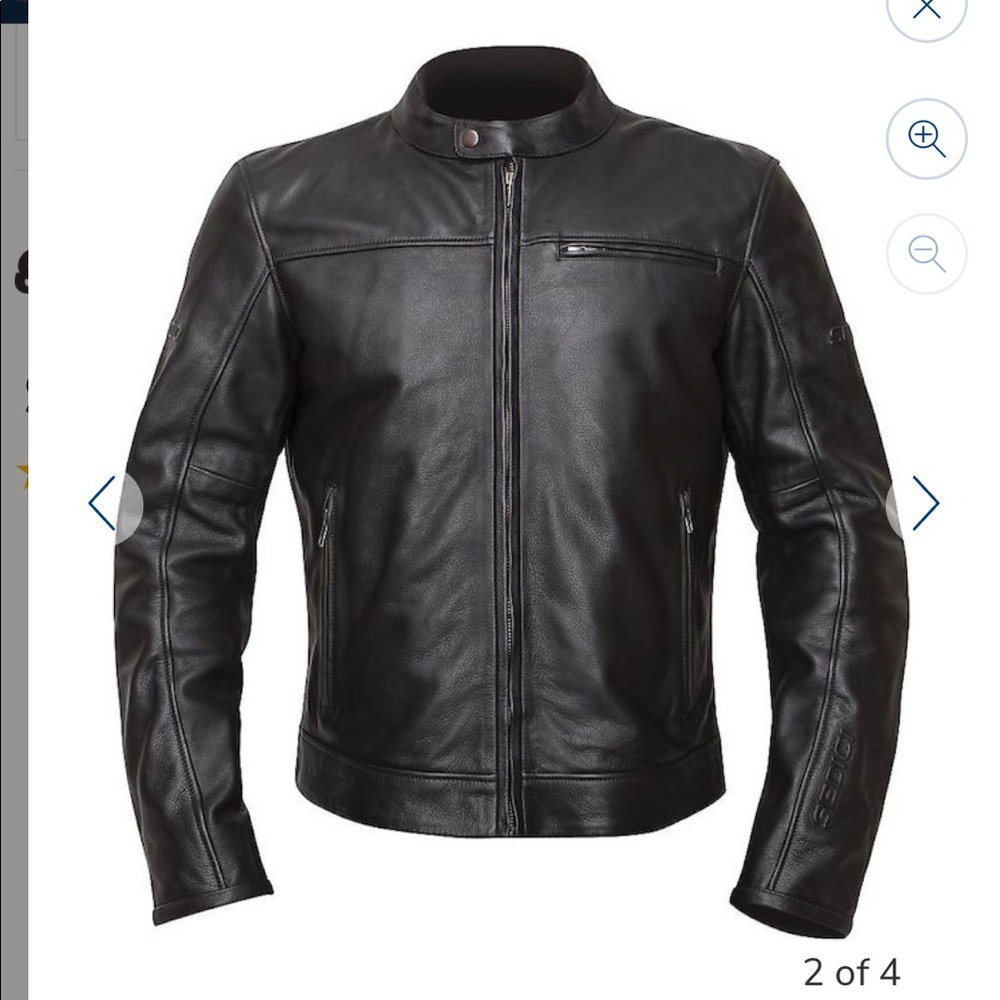Sedici Rico Leather Biker Jacket Brand New